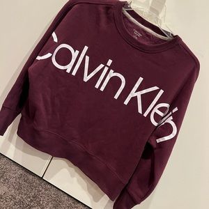 Calvin Klein maroon sweater size m